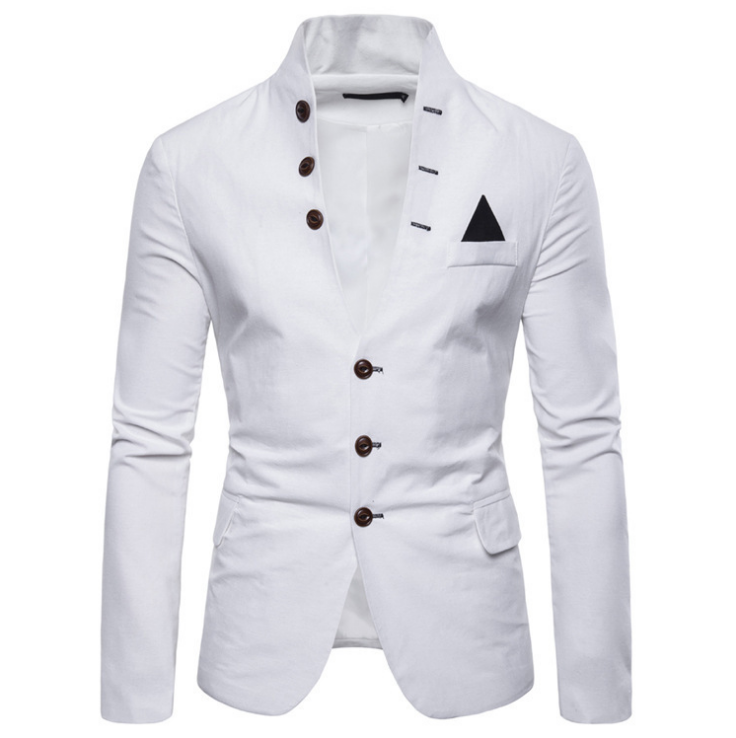 Men Blazer High Quality England Fashion Slim Fit Men Suit Blazers