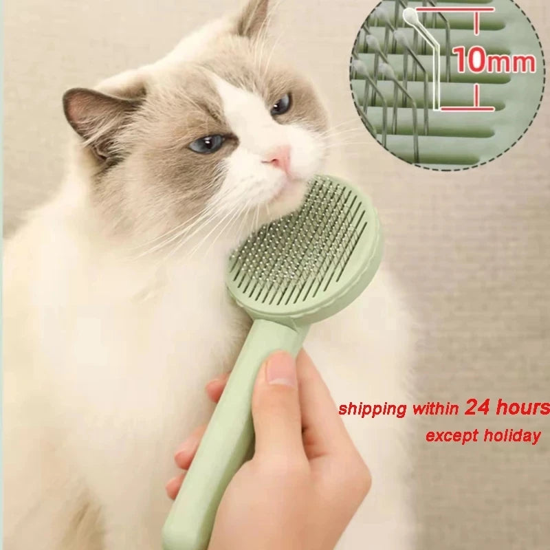 Cat Brush Pet Grooming Brush for Cats Remove Hairs Pet Cat Hair Remover