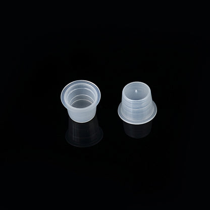 100pcs/Bag Disposable Plastic Permanent Makeup Tattoo Ink Cup Pigment Ink Cups