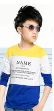 Boy Tshirt Cotton Kids Spring Autumn Clothe Children T Shirt Long Sleeve T-Shirt