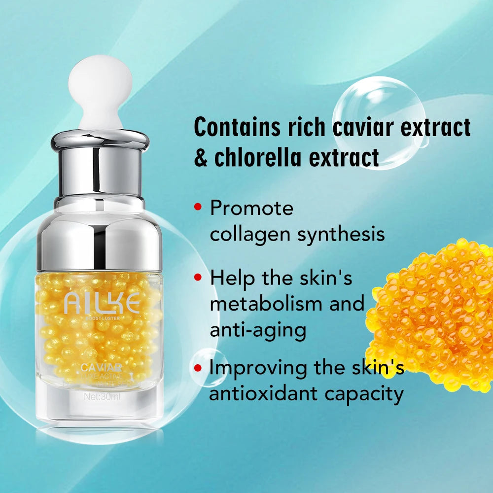 AILKE CAVIAR Serum Anti-Aging Wrinkle Brightening Moisturizing Freckles