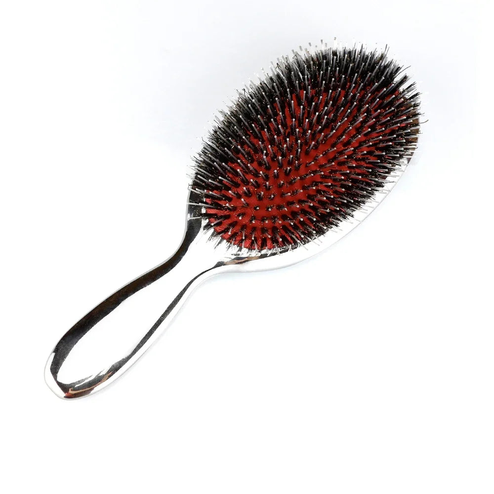 Hair Scalp Massage Comb Boar Bristle Detangling Hair Brush Curly Comb Scalp