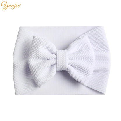 YANJIE 2023 New Turban Fashion 5'' Hair Bows Headband