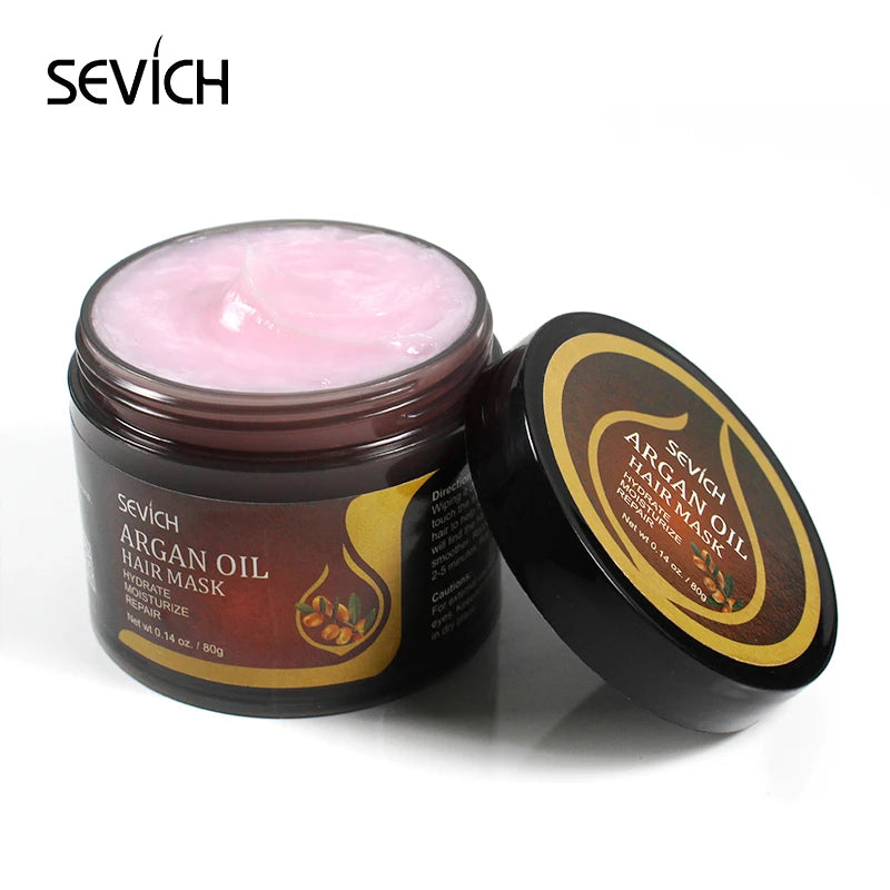 Sevich Salon 80g Argan Oil Hair Mask Moisturizing Hair Care Keratin Hair