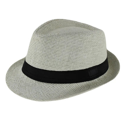 New Fashion Kids Sun Hat for Boys Summer Caps Casual Straw Caps Children Solid