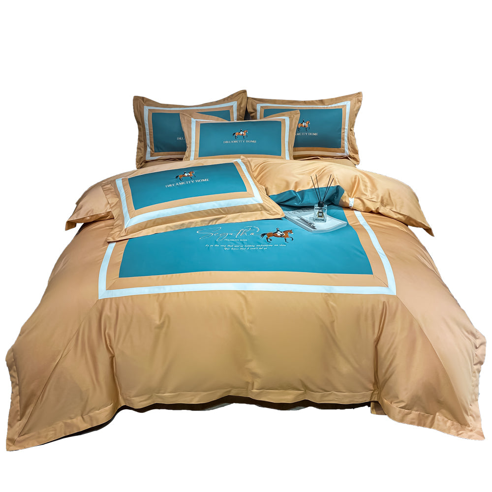 Wholesale Pure Cotton 300 TC 100% Comforter Sets Bedding