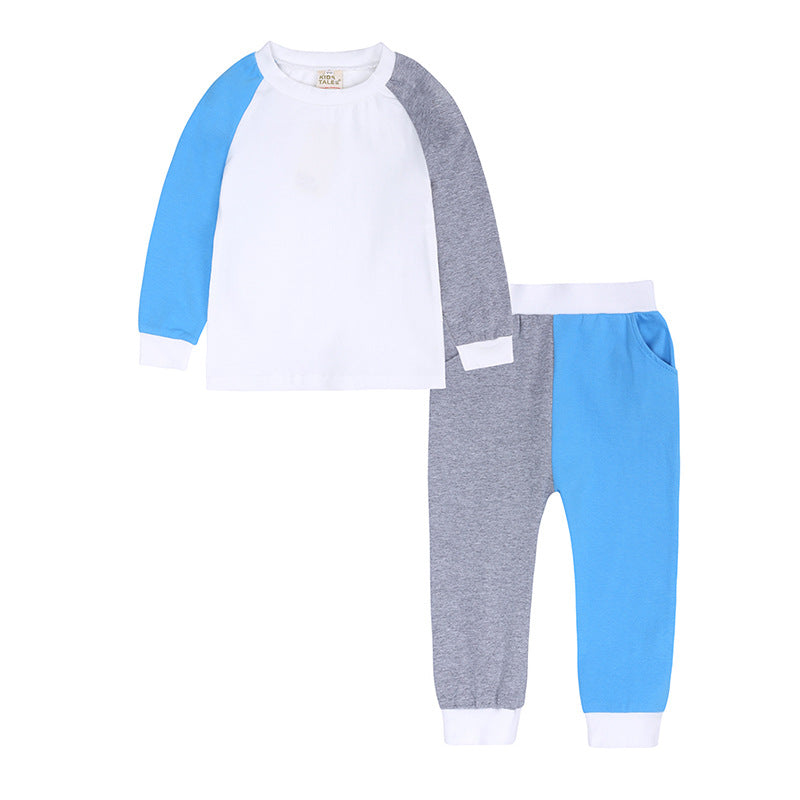 Wholesale Toddler Boys and Girls Autumn Pajamas Sleepwear for Kids Clothes