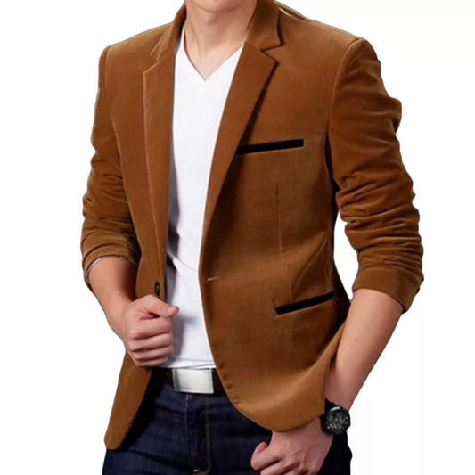 Luxury Men Blazer New 2022 Autumn Fashion Brand High Quality Classic Busines