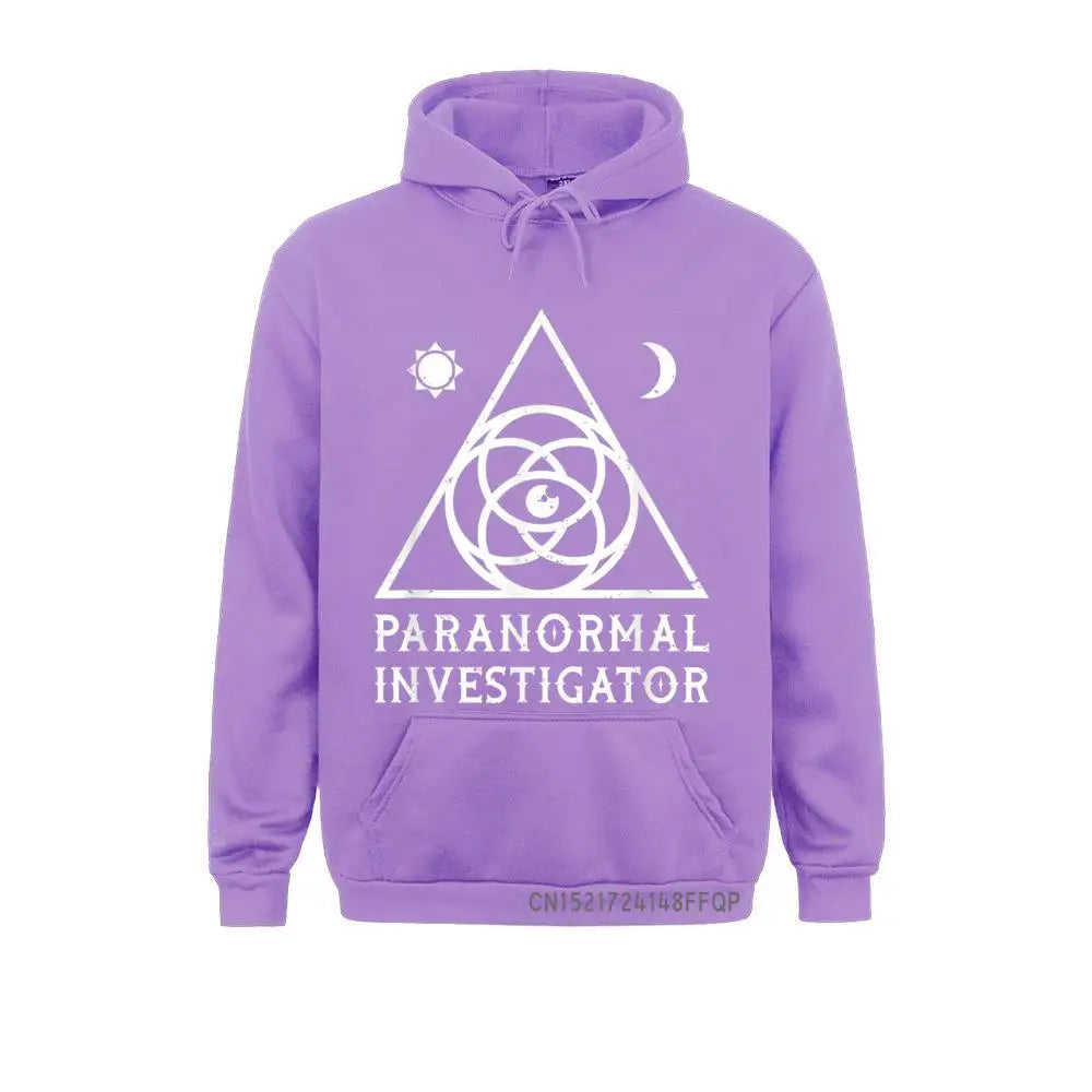 Funny Paranormal Investigator Ghost Hunter Hoodie Pullover Funny Long Sleeve