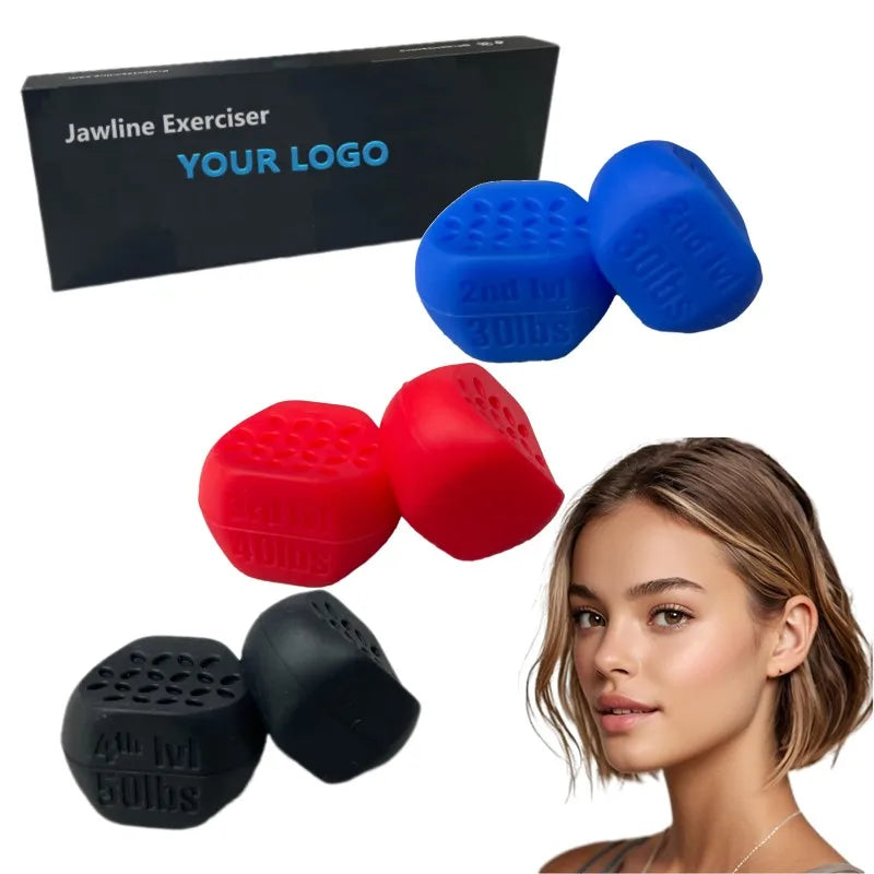 Private Label Jawline Trainer,fitness Facial Jawline Ball Fitness.