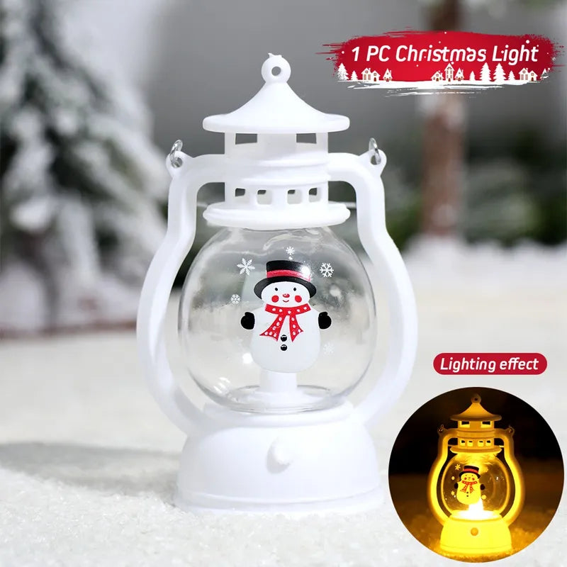 Snowman Light New Year Decoration for Home 2025