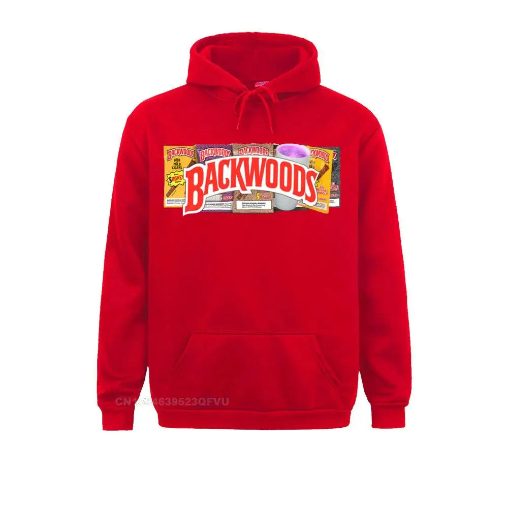 Backwoods Pullover Hoodie Vintage Hiphop Hoodie Funny Pullover