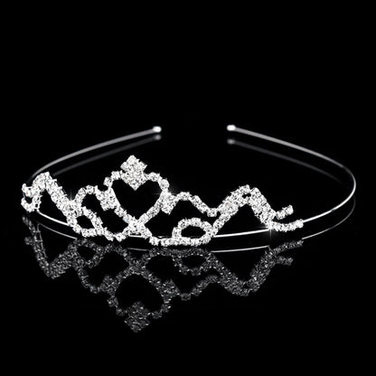 Bridal Crystal Tiaras and Crowns Headband Kid Flower Girls Bridesmaid