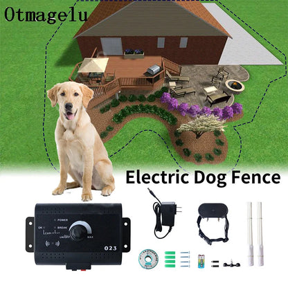 023 Safety Pet Dog Electric Fence With Waterproof Dog Electronic Training