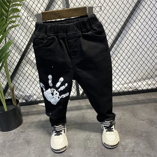 2020 Kids Boys Jeans Fashion Clothes Casual Pants Denim Clothing