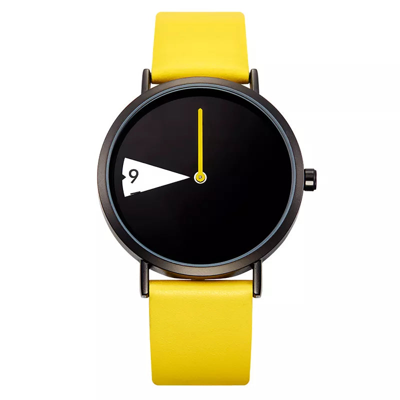 Sinobi Hot Women Watch Creative Wristwatch Ladies Watch Rotate Yellow