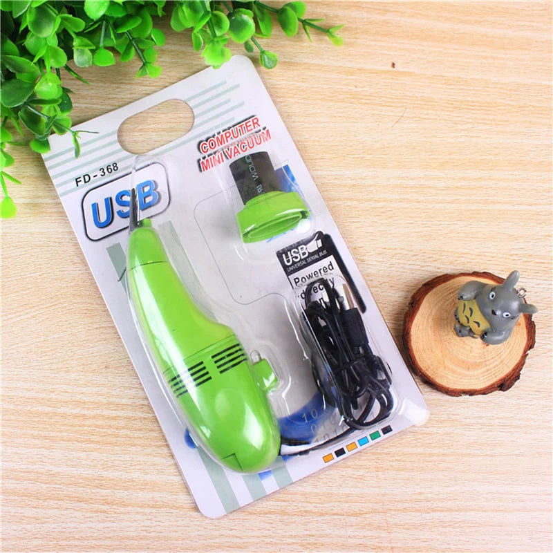 Small Portable USB Vacuum Cleaner Brush Dust Collector Computer Keyboard Phone