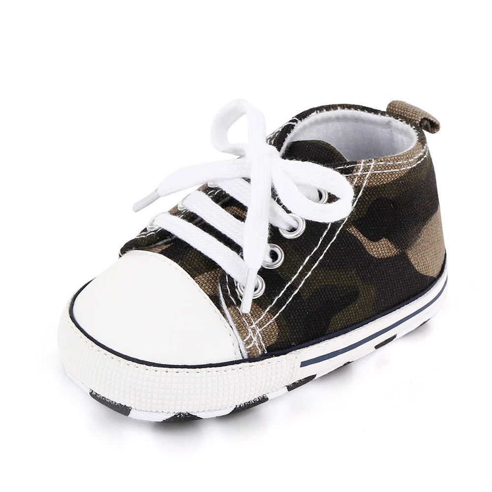 Newborn Five-Pointed Star Canvas Shoes Baby Shoe