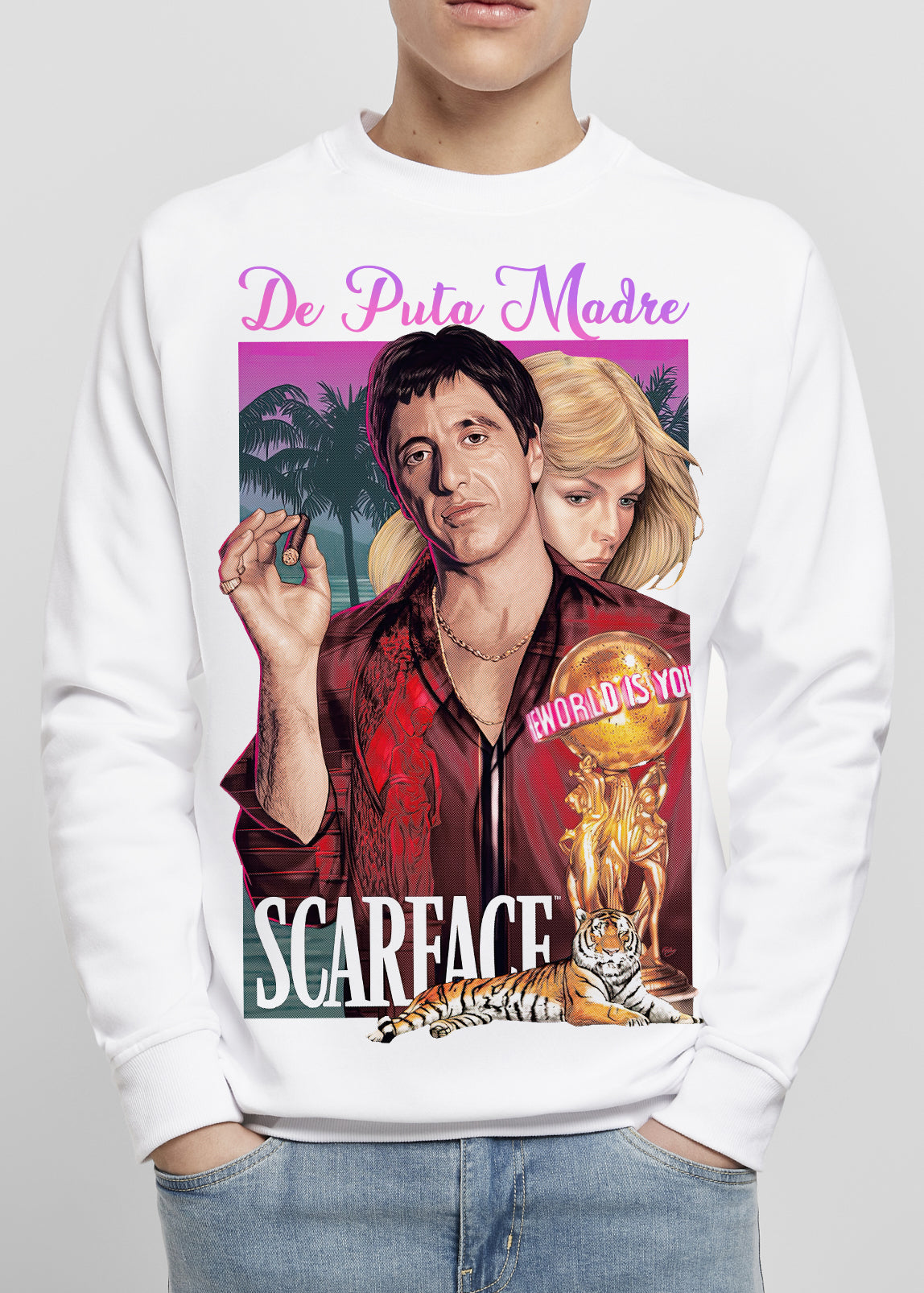 Men's Sweatshirt Design Scarface