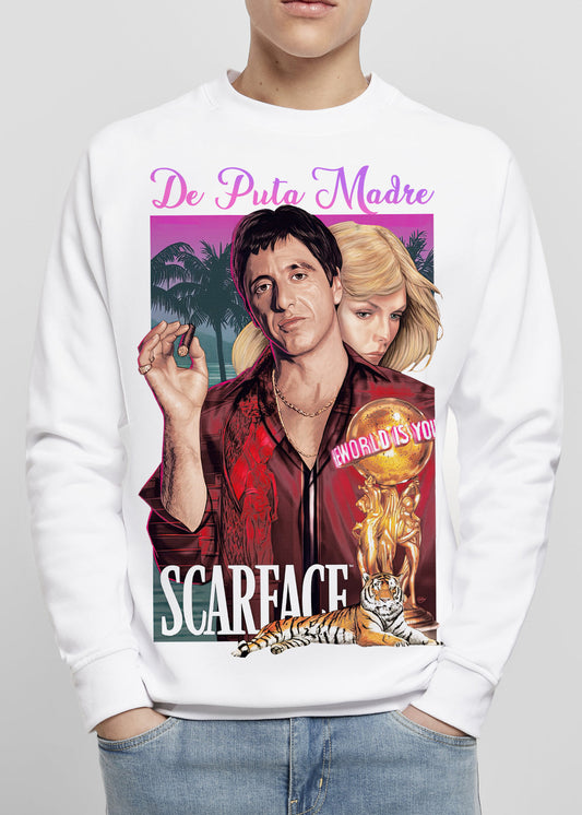 Men's Sweatshirt Design Scarface