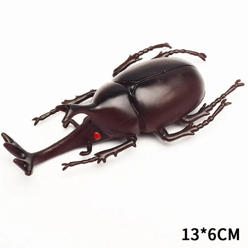 6 Style 13cm Simulation Beetle Toys Special Lifelike Model