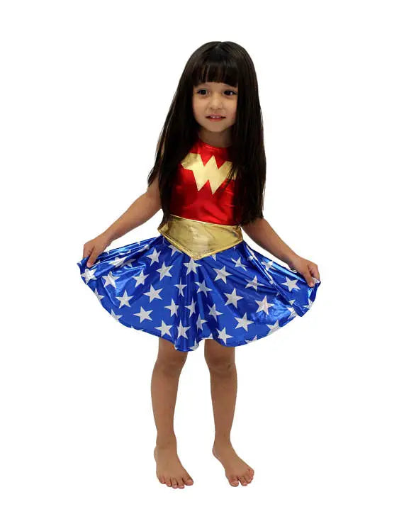 2020  SuperHero Girls TuTu Dress Hot Halloween