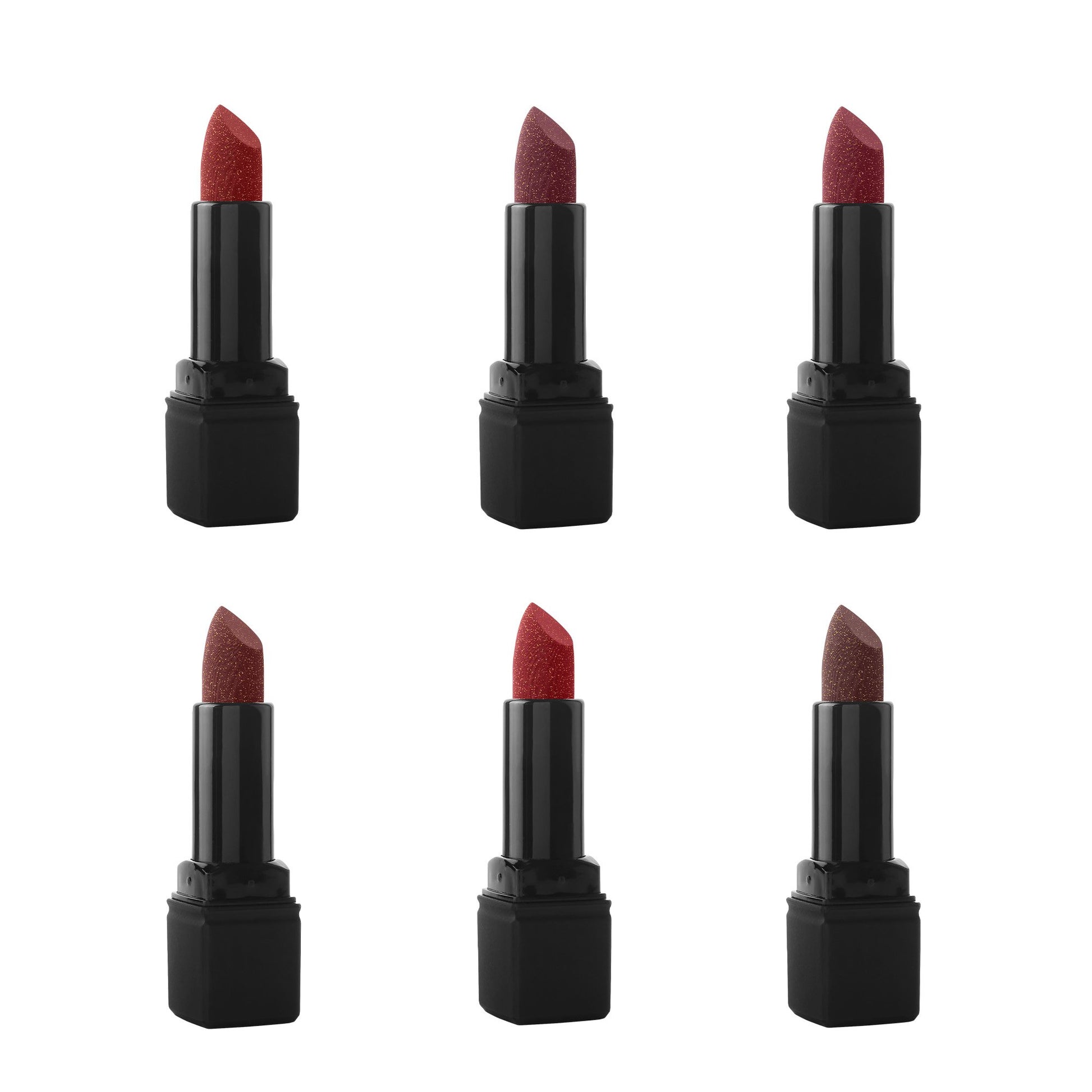 Glitter Velvetier Matte Lipsticks - Red