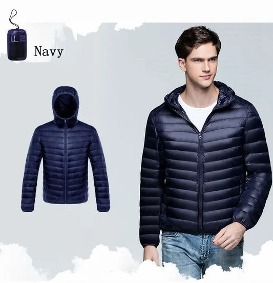 Plus Size Down Coats 10XL 11XL Duck Down Jacket Men Autumn Winter Jacket