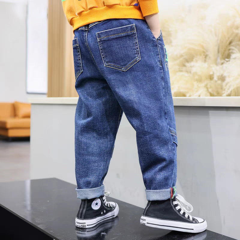 Children Boyfriend Clothes Denim Clothing Trousers Baby Bottoms