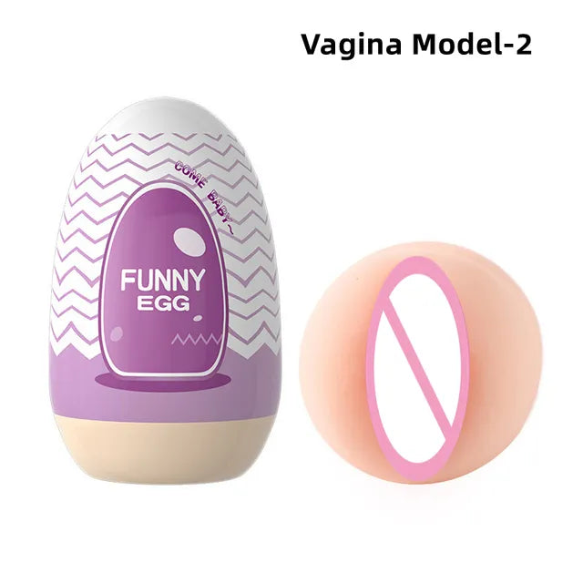 Mini Cups Masturbator Egg Portable Stimulator Penis Massager Vagina Pocket Pussy