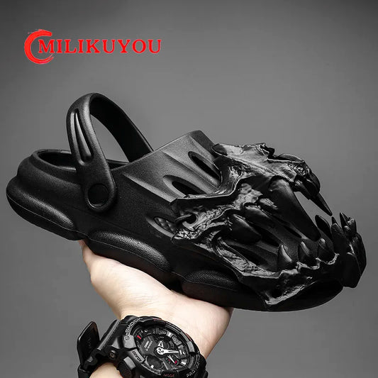 2023 Summer Women Men Sandals Light EVA Men's Casual Shoes Hole Shoes Clogs