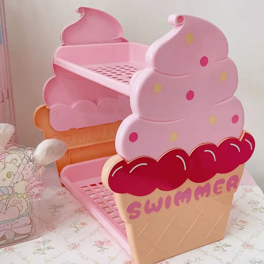 Ice Cream Shelf  Storage Rack Plastic Storage Rack  Kitchen Storage  Shelf