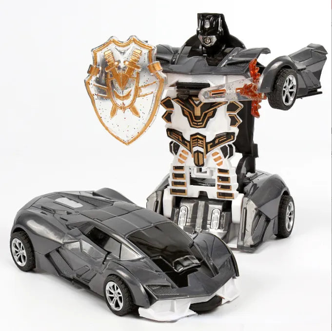 One-Key Deformation Car Toys Automatic Transform Robot