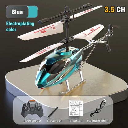 RC Helicopter 2.5CH Remote Control Airplane Kids Toy Wireless Aircraft Toys