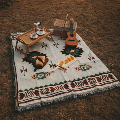 Indian Style Picnic Mats Outdoor Camping Mats Equipment Supplies Bohemian Rugs