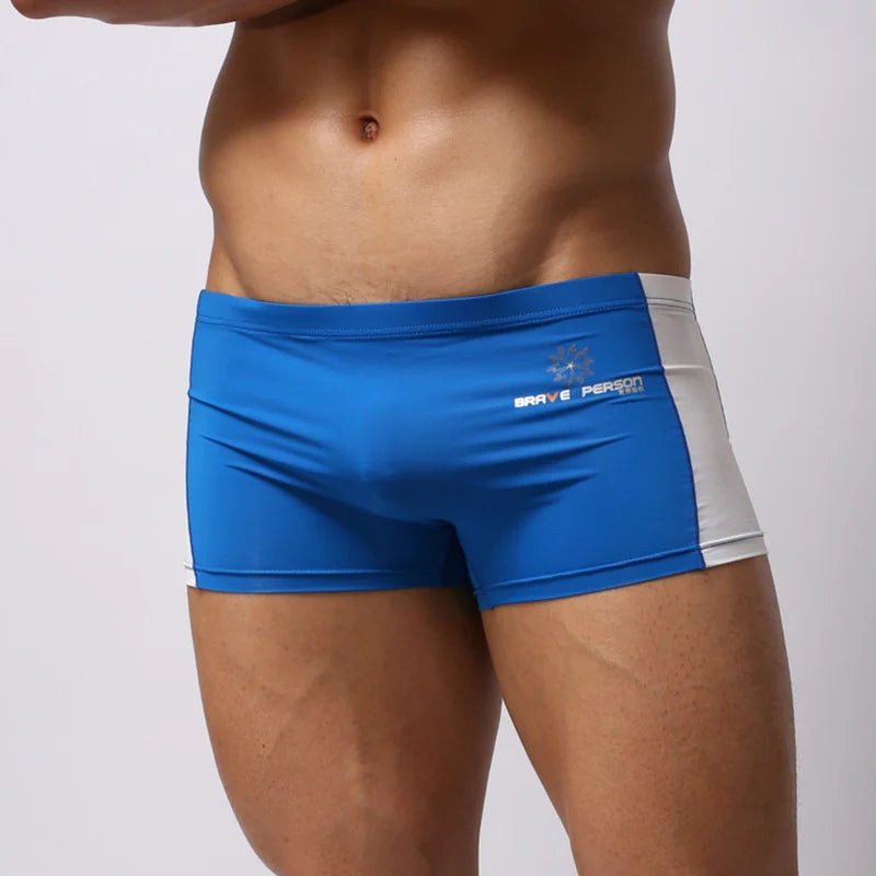 BRAVE PERSON Mens Boxer Shorts Splice Design Super Soft High Quality Underwear