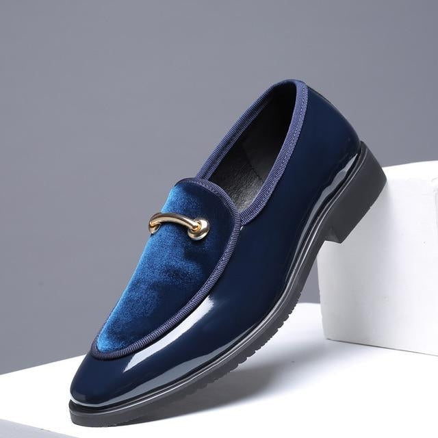 PU Leather Flat Casual Mens Shoes Luxury Brand Summer Men Loafers Genuine Shoes