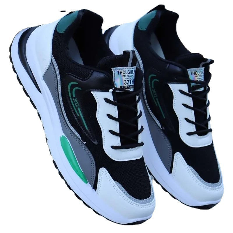 Plastic Men's Fashion Sneakers Sports Shoes Men Made in China Casual Sneakers