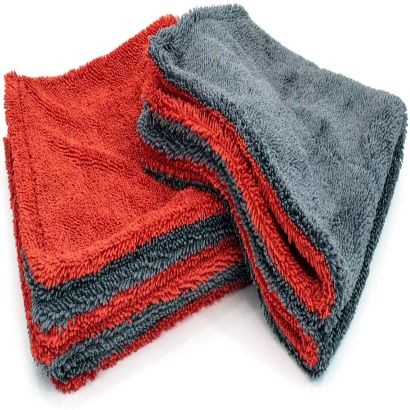 Car Wash Microfiber Car Drying Towel Twisted Car Wash Loop Drying Towel