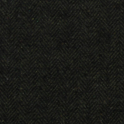 Dark Green Herringbone Tweed Suit Vintage Gentleman Style Custom