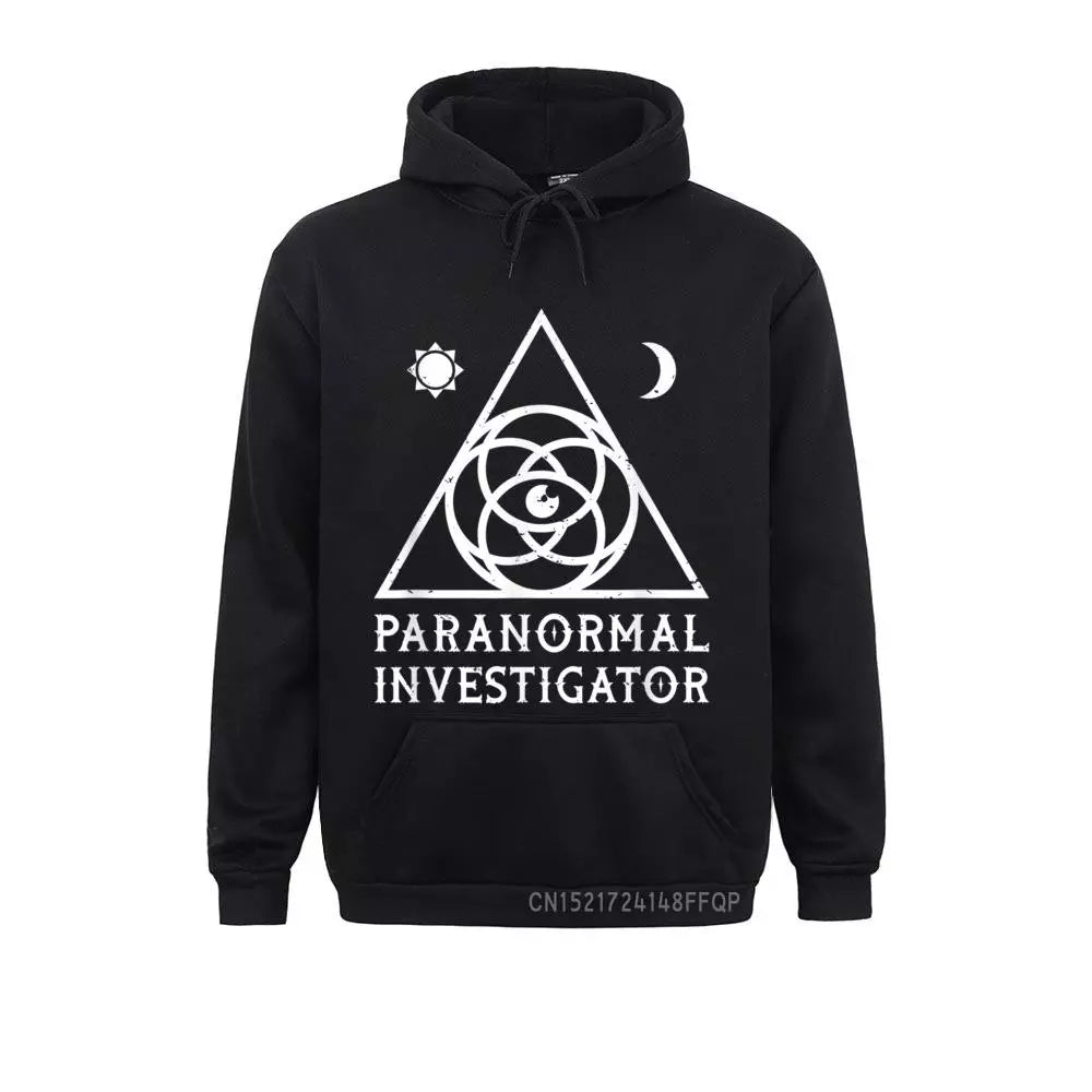 Funny Paranormal Investigator Ghost Hunter Hoodie Pullover Funny Long Sleeve