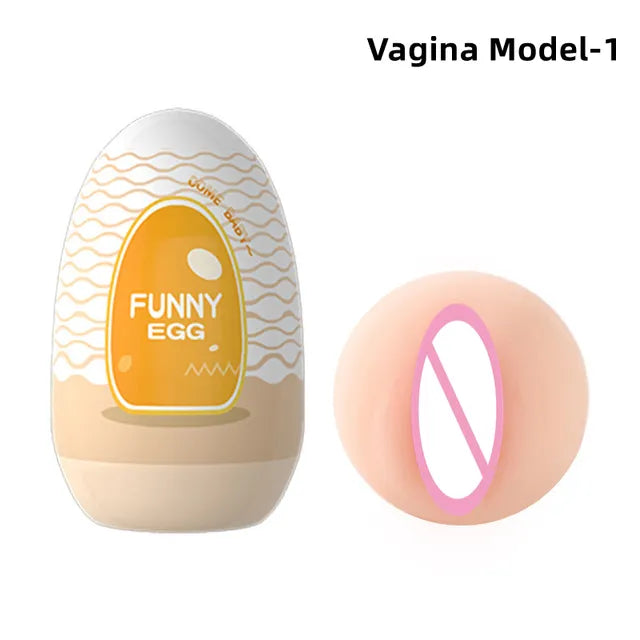 Mini Cups Masturbator Egg Portable Stimulator Penis Massager Vagina Pocket Pussy