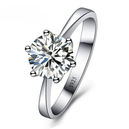 Romantic Wedding Rings Jewelry Cubic Zirconia Ring