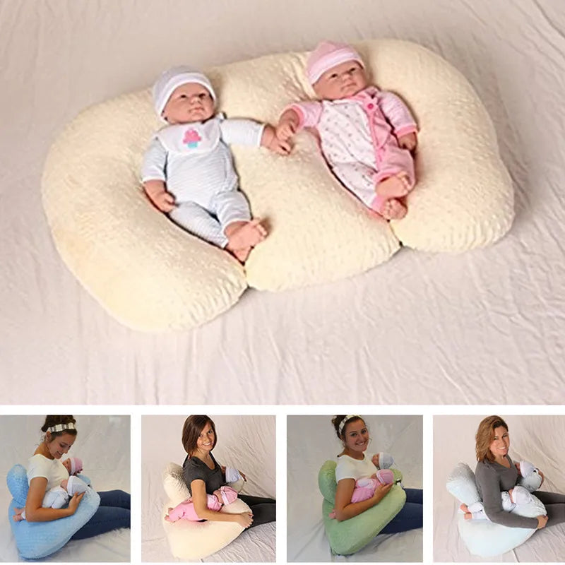 Baby Pillow Multifunctional Nursing Pillow for Breastfeeding Anti-Spitting