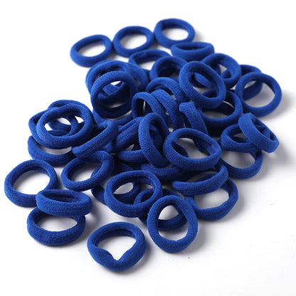 Wholesale 50pcs/Lot Girls 3.0 CM Nylon Elastic Hair Bands Rubbe