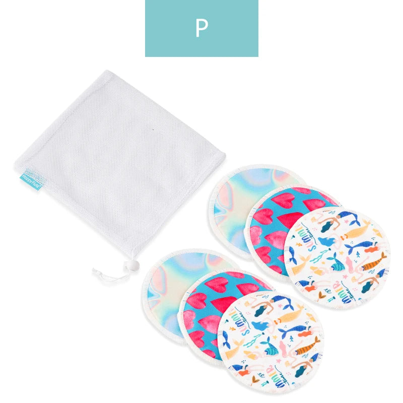 HappyFlute Breast Pad Nursing Pads for Mum Waterproof Washable Feeding Pad