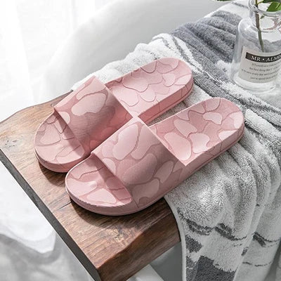 LCIZRONG Classic High Quality Couples Bathroom Slippers Men Summer Home