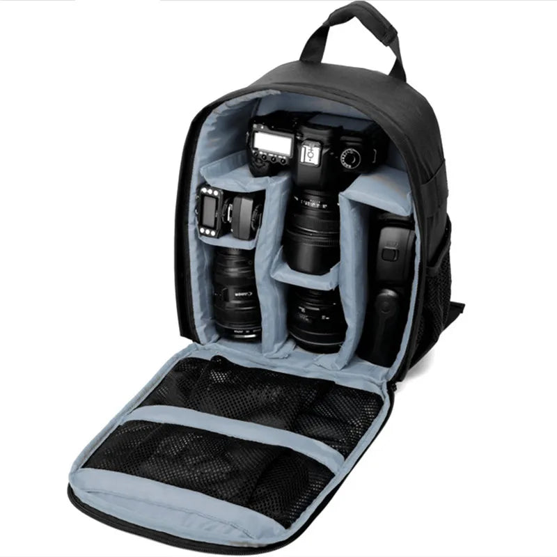 Multi-Functional Camera Backpack Video Digital DSLR Bag Waterproof Outdoor