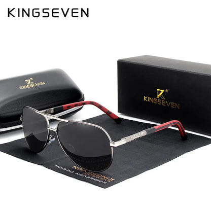 Aluminum Magnesium Men's Sunglasses Polarized Men Coating Mirror Glasses