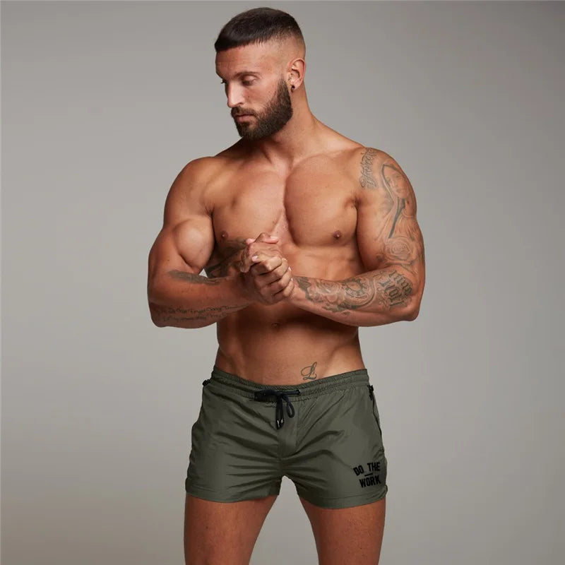 2023 Summer Mens Gym Training Shorts Workout Sports Shorts Running Short